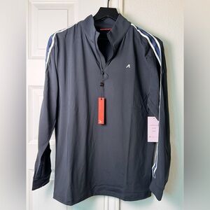 NWT Redvanly Quarter Zip Pullover – “Tuxedo” – Size Small